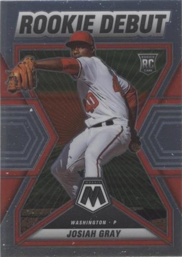 2022 Panini Mosaic - Josiah Gray #RD-7