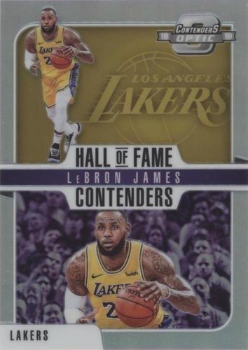 2018 LEBRON JAMES Panini Contenders Optic ORANGE 42/49 PSA 9