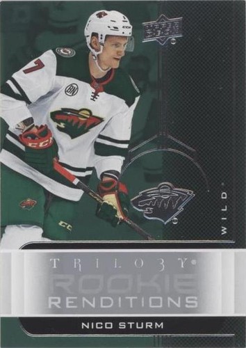 2019-20 Upper Deck Trilogy - Nico Sturm #RR-16
