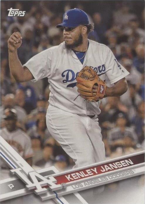2017 Topps Los Angeles Dodgers - Kenley Jansen #LAD-11