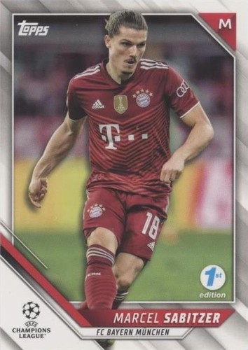 2021-22 Topps UCL Collection 1st Edition Marcel Sabitzer #38