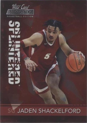 2021-22 Wild Card Alumination - Jaden Shackelford #ASP-17
