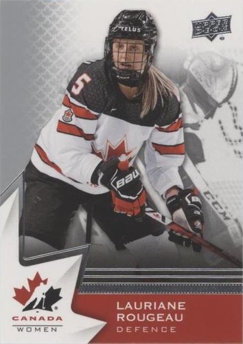 2020-21 Upper Deck Team Canada Juniors - Lauriane Rougeau #64