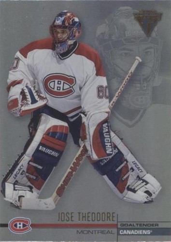 2001-02 Pacific Private Stock Titanium - Jose Theodore #76