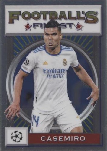 2021-22 Topps Finest Flashbacks UCL Casemiro #147