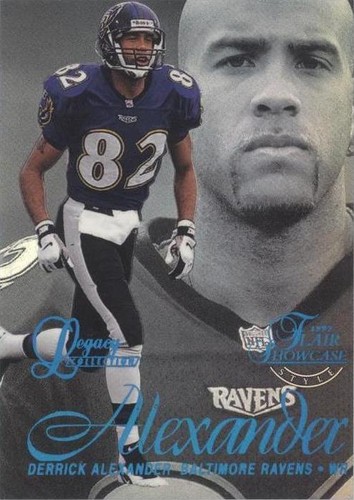 1997 Flair Showcase Derrick Alexander #85