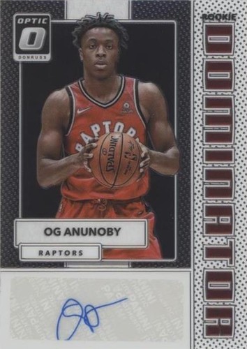 nbaカード OG anunoby next day autograph RC 2017-18 Panini Donruss Basketball OG Anunoby RC Auto Next