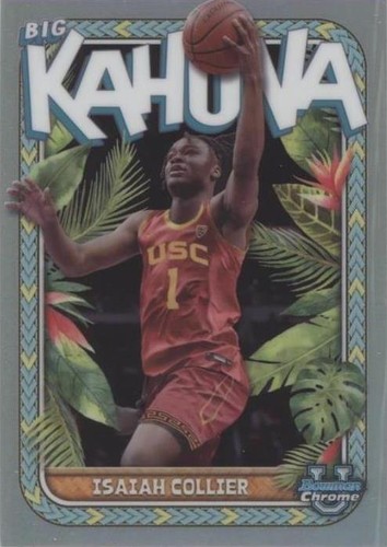 2023-24 Bowman University Chrome - Isaiah Collier #BK-9