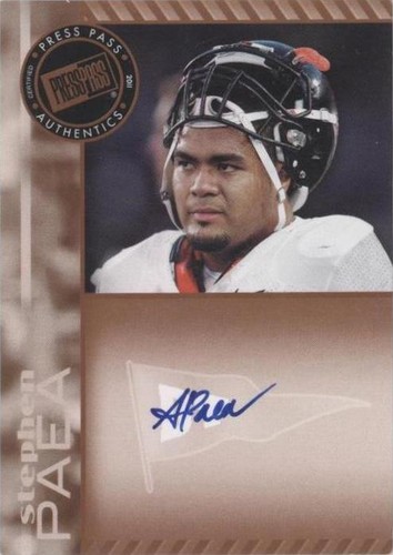 2011 Press Pass Stephen Paea #PPS-SP