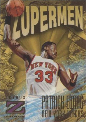 Patrick Ewing 1997 Skybox Z Force Zupermen #171 Basketball