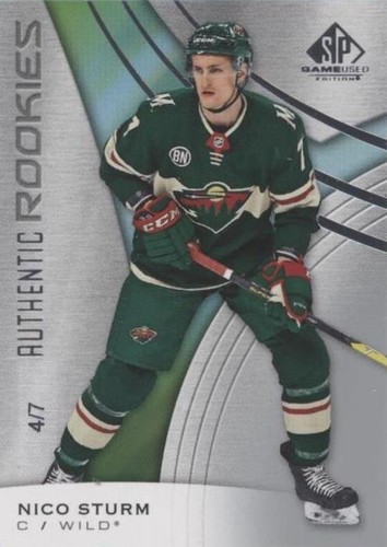 2019-20 Upper Deck SP Game Used - Nico Sturm #189
