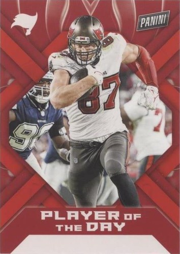 2022 Panini Player of the Day Rob Gronkowski #43