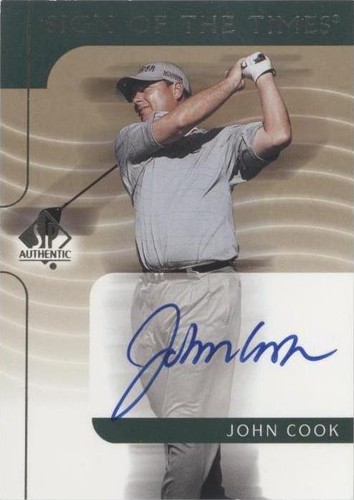 2003 SP Authentic - John Cook #JC