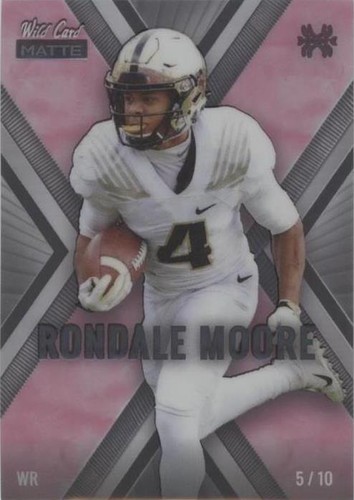 2021 Wild Card MATTE Rondale Moore #MXP-24