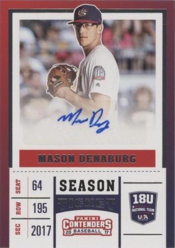 2017 Panini Elite Extra Edition - Mason Denaburg #USA18-MD
