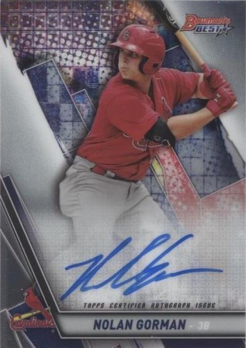 2019 Bowman's Best - Nolan Gorman #B19-NG