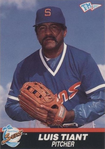 1989-90 T&M Senior Professional Baseball Association - Luis Tiant #105