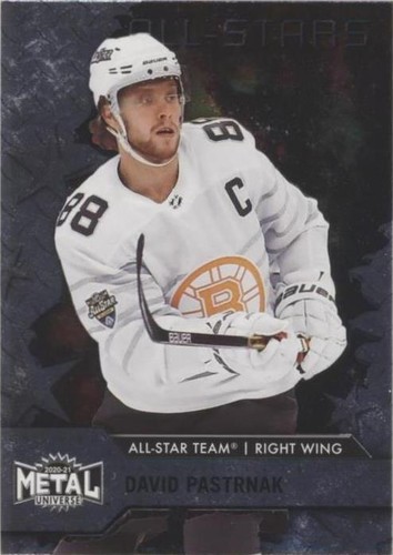 2020-21 Skybox Metal Universe - David Pastrnak #200