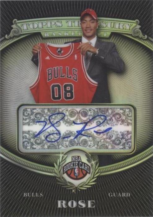 Tesouro Topps 2008-09 - Derrick Rose #121