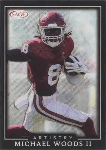 2022 SAGE Artistry Michael Woods II #76