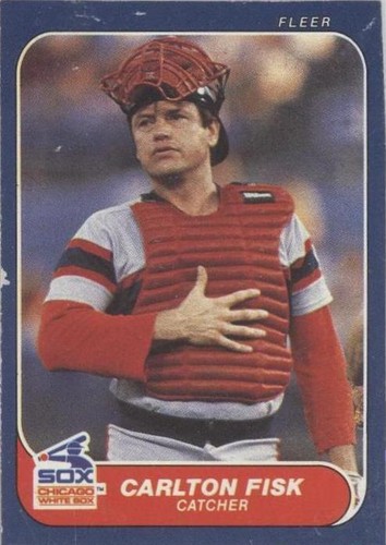1986 Fleer - Carlton Fisk #C-8