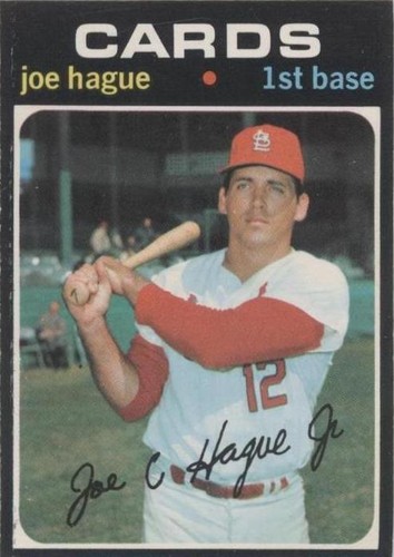 1971 O-Pee-Chee - Joe Hague #96