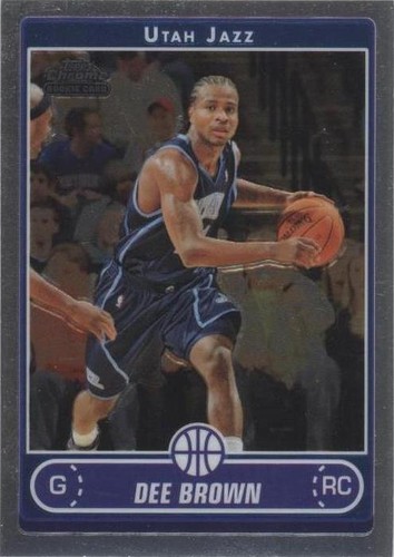 2006-07 Topps Chrome - Dee Brown #210