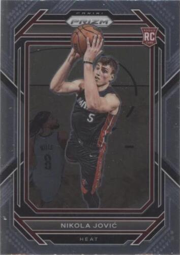2022-23 Panini Prizm Nikola Jovic Silver Prizm Rookie RC