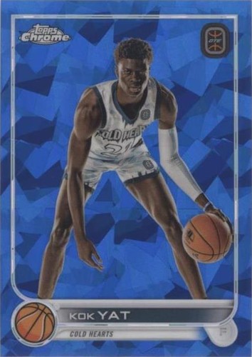 2022-23 Topps Chrome OTE Overtime Elite Sapphire Edition - Kok Yat #97