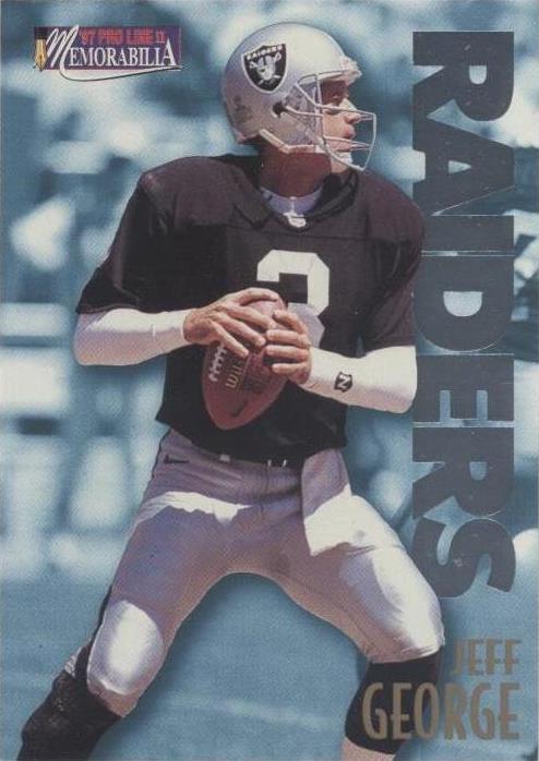 1997 Pro Line II Memorabilia Jeff George #MEM36