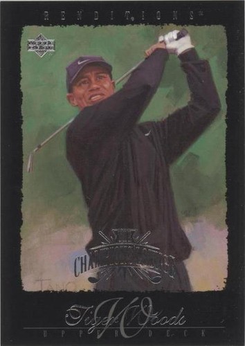 2003 Upper Deck Renditions - Tiger Woods #102