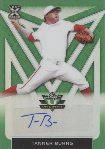 2020 Leaf Valiant - Tanner Burns #BA-TB1