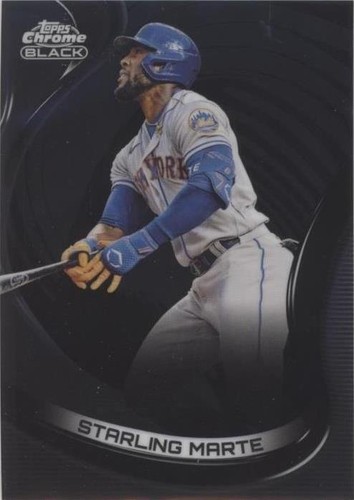 2022 Topps Chrome Black - Starling Marte #31