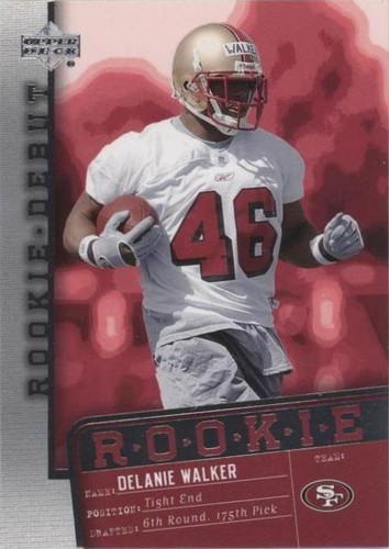 2006 Upper Deck Rookie Debut Delanie Walker #181