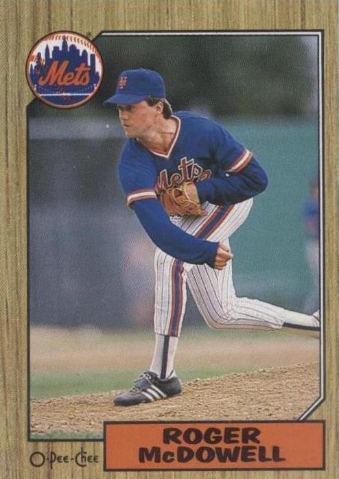 1987 O-Pee-Chee - Roger McDowell #185
