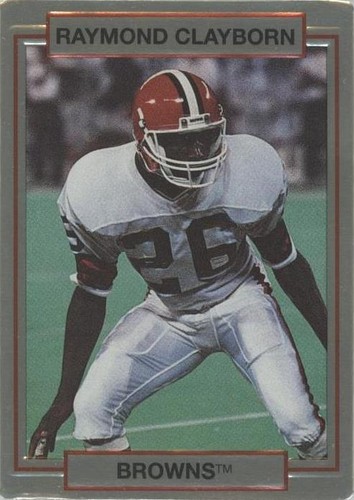 1990 Action Packed Rookie Update Raymond Clayborn #79