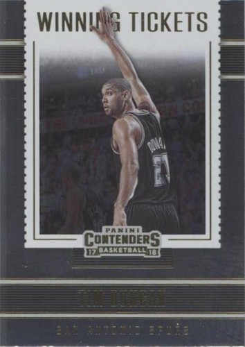 2017-18 Panini Contenders - Tim Duncan #5