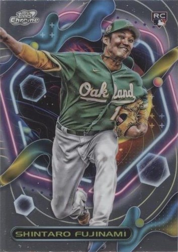 2023 Cosmic Chrome Orange Galactic Refractor /25 Shintaro
