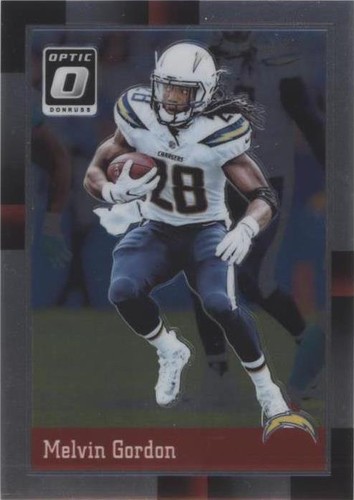 2018 Donruss Optic Melvin Gordon #TRI-MG