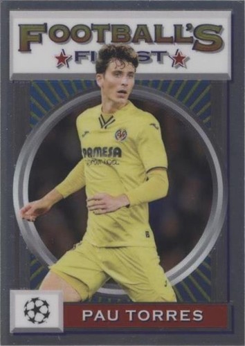 2021-22 Topps Finest Flashbacks UCL Pau Torres #171
