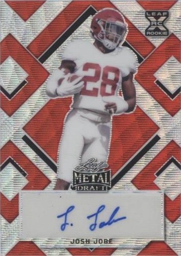 2022 Leaf Metal Draft Josh Jobe #BA-JJ2
