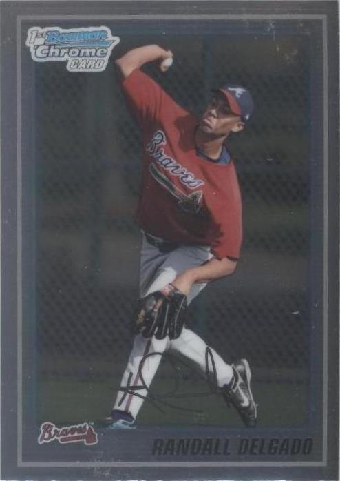 2010 Bowman Chrome - Randall Delgado #BCP59