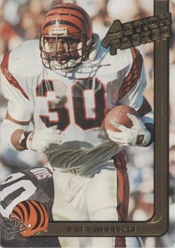 1991 Action Packed Ickey Woods #40