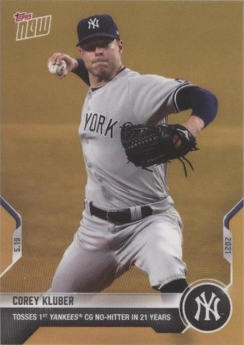 2021 Topps Now Road to Opening Day - Corey Kluber #ODB-11