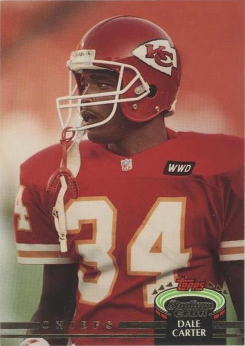 1992 Topps Stadium Club Dale Carter #689