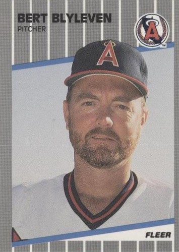 1989 Fleer Update - Bert Blyleven #U-12