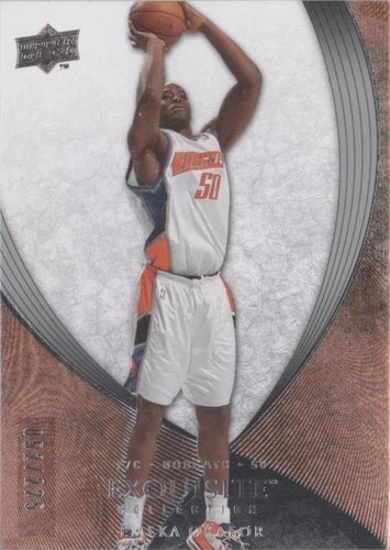 2007-08 Upper Deck Exquisite Collection - Emeka Okafor #35