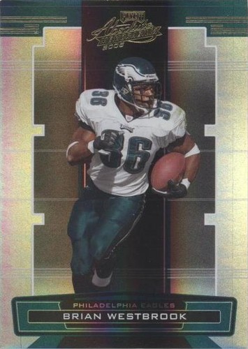 2005 Playoff Absolute Memorabilia Brian Westbrook #112