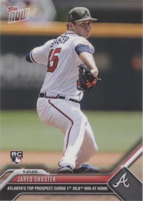 2023 Topps Now - Jared Shuster #329