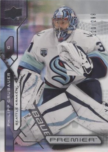 2021-22 Upper Deck Premier - Philipp Grubauer #59